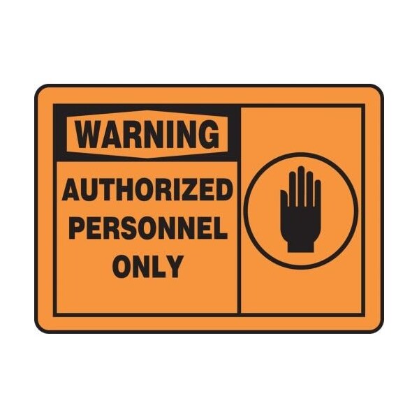 Accuform Warning Sign, MADM317VP MADM317VP - main